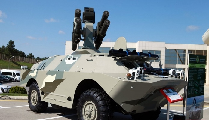 Azerbaijan-made BRDM on display at ADEX 2016 for first time 